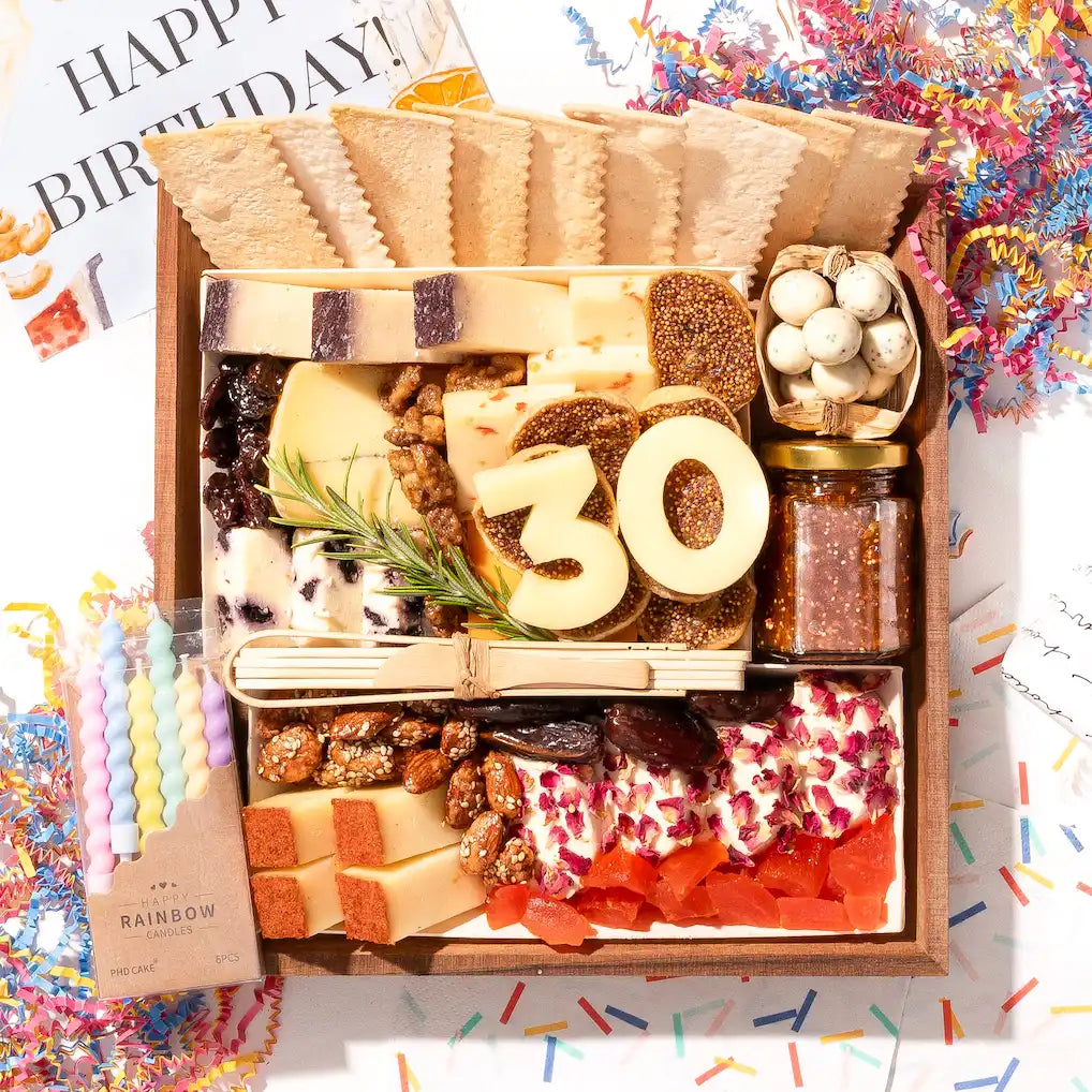 birthday charcuterie board