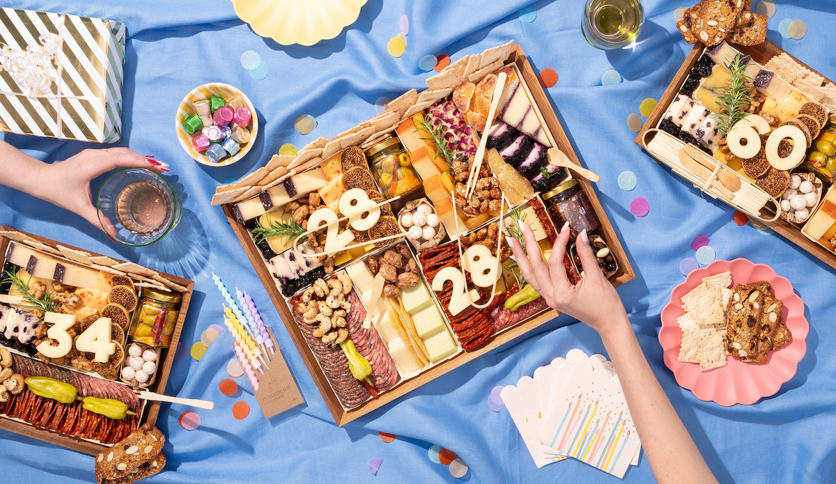birthday cheese board