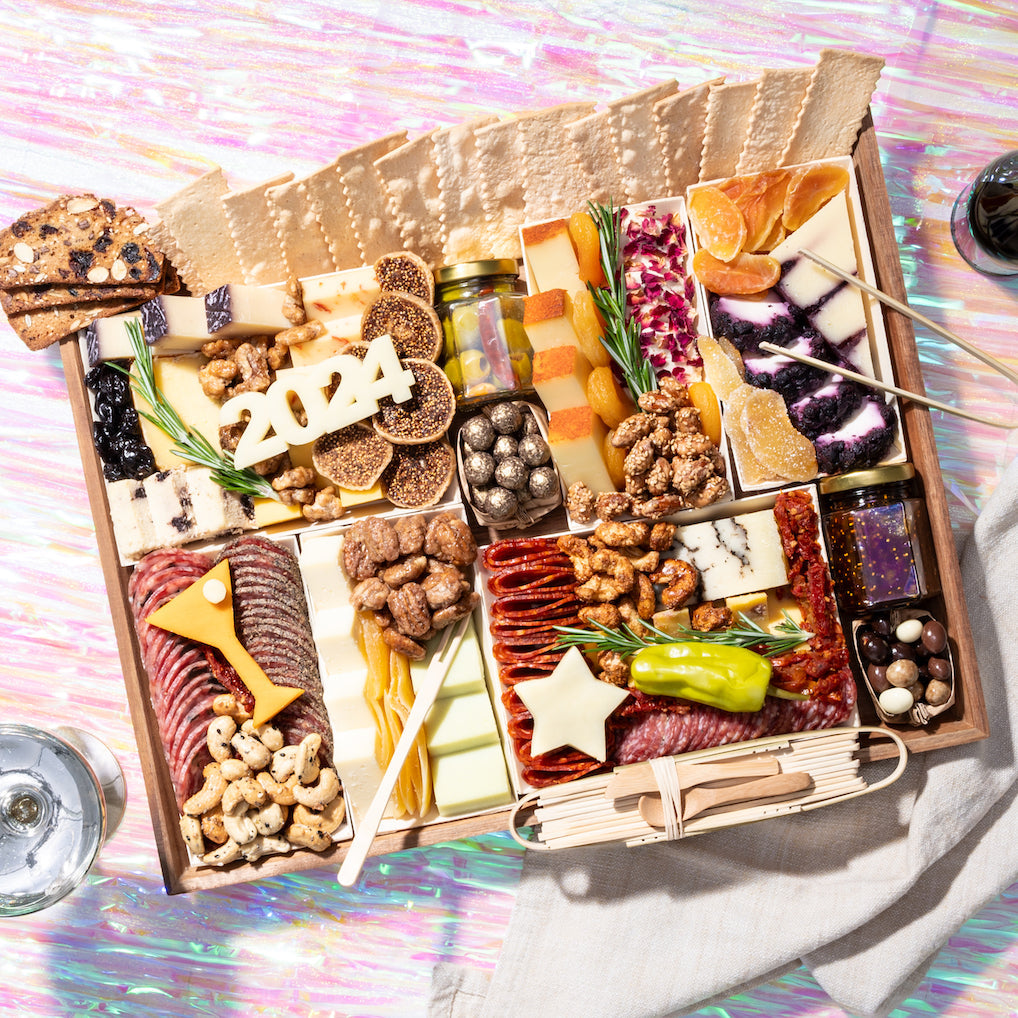 Happy New Year Arte Cheese & Charcuterie Board - E-Gift