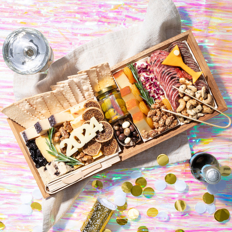 Happy New Year Diletto Cheese & Charcuterie Board - E-Gift